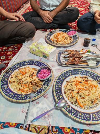 عکس رستوران وطن دار غذاهای افغانستانی