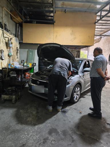 عکس مجتمع خدمات اتومبیل محمد