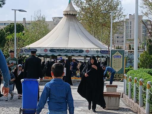 عکس چایخانه امام رضا