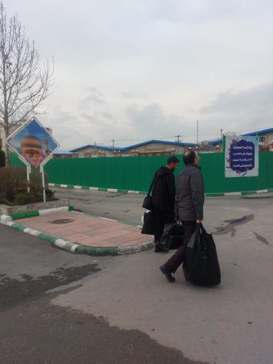 عکس زائر سرای رضوی