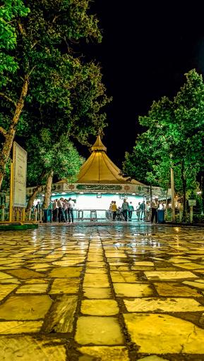 عکس چایخانه امام رضا باغ رضوان