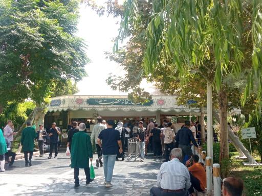 عکس چایخانه امام رضا باغ رضوان