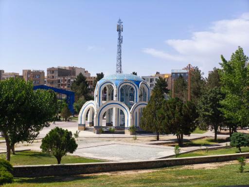 عکس مقبره شهدای گمنام بوستان فاطمیه