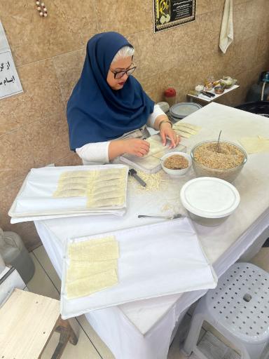 عکس رشته خشکار حاج حمید 