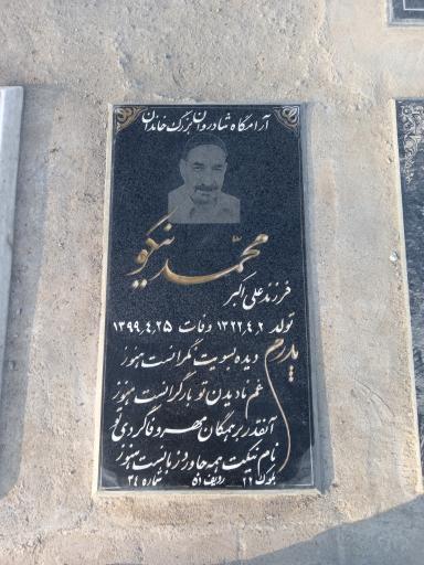 عکس مرحوم محمد نیکو