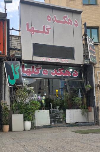 عکس گلفروشی دهکده گلها