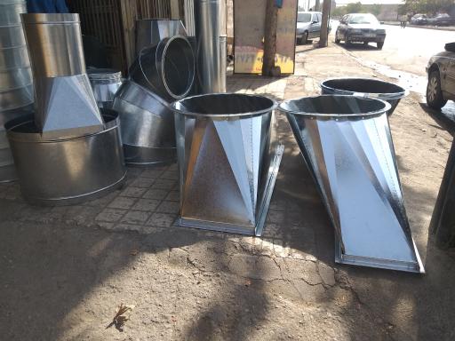 عکس کانال سازی صنعتی اسپیرال