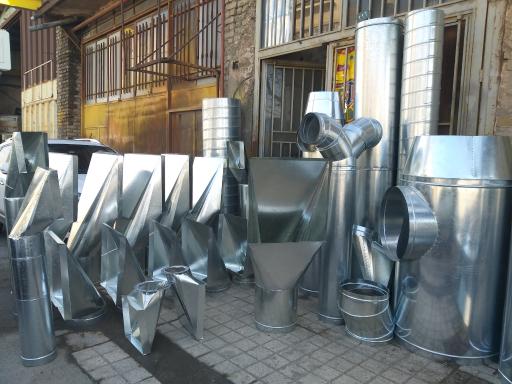 عکس کانال سازی صنعتی اسپیرال