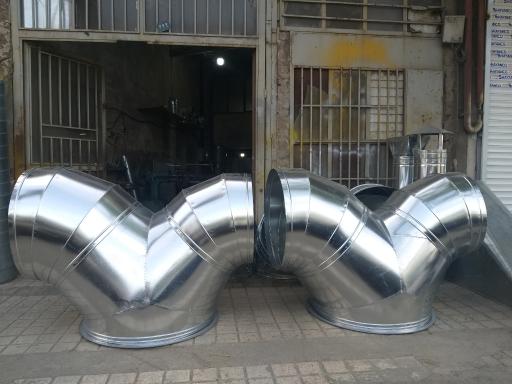 عکس کانال سازی صنعتی اسپیرال