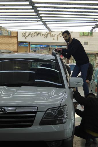 عکس مرکز تشخیص رنگ و فنی خودرو باقری