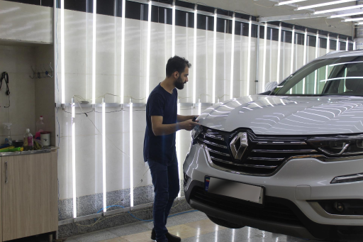 عکس مرکز تشخیص رنگ و فنی خودرو باقری