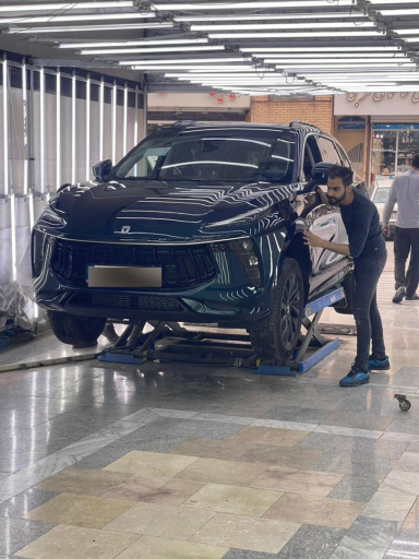 عکس مرکز تشخیص رنگ و فنی خودرو باقری