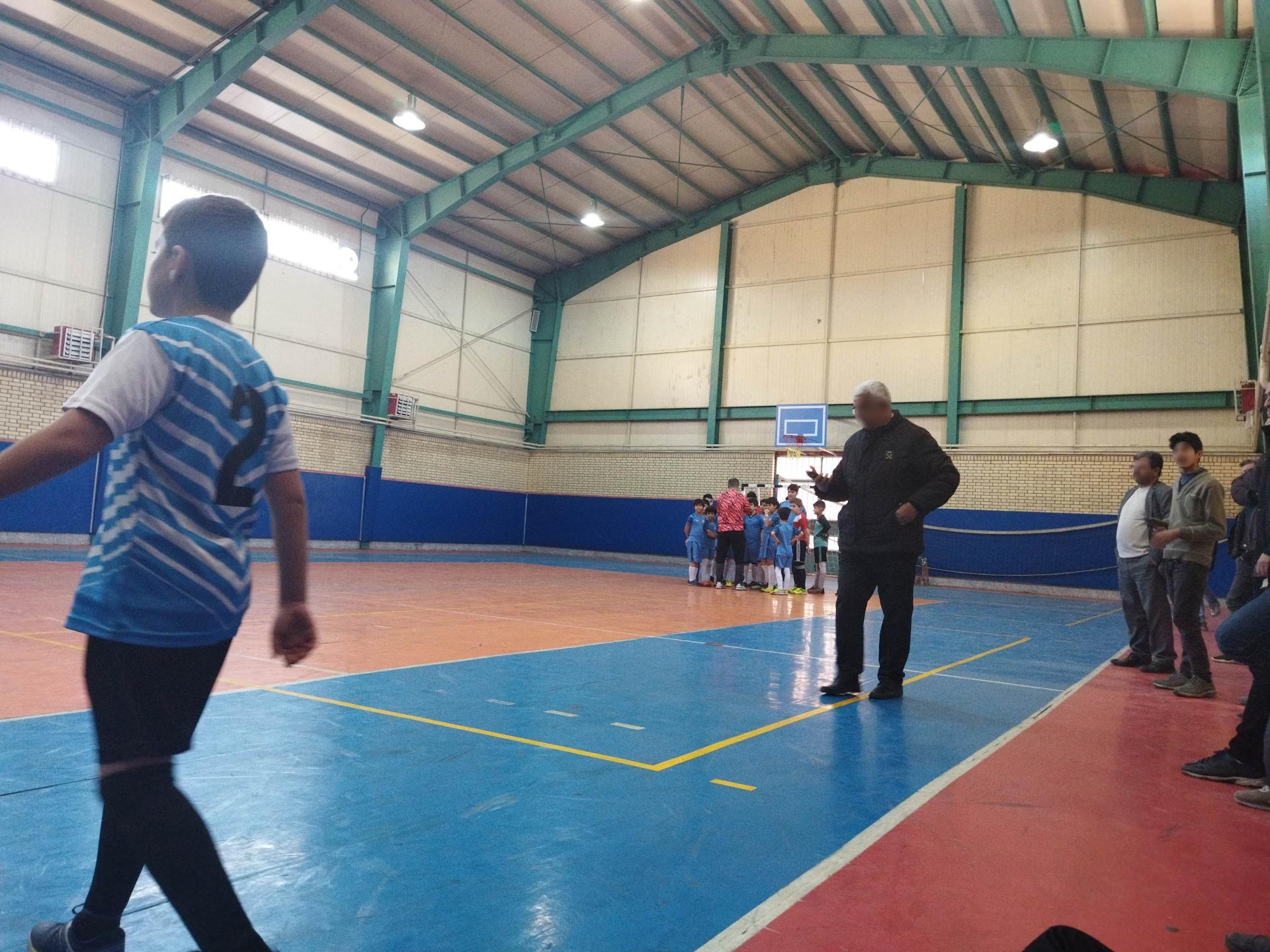 عکس سالن ورزشی فوتسال حجاب