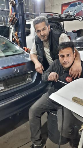 عکس صافکاری بدون رنگ علیرضا