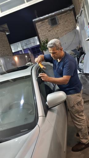 عکس صافکاری بدون رنگ علیرضا