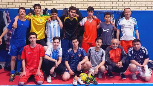 عکس سالن ورزشی فوتسال حجاب