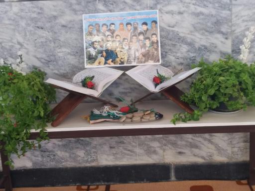 عکس مزار شهدای زیبد