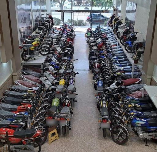 عکس موتور سیکلت پارسیان