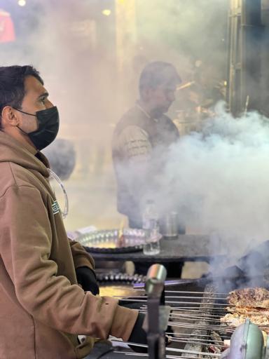 عکس عمارت مجلل شبهای تهران