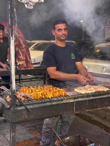 عکس عمارت مجلل شبهای تهران