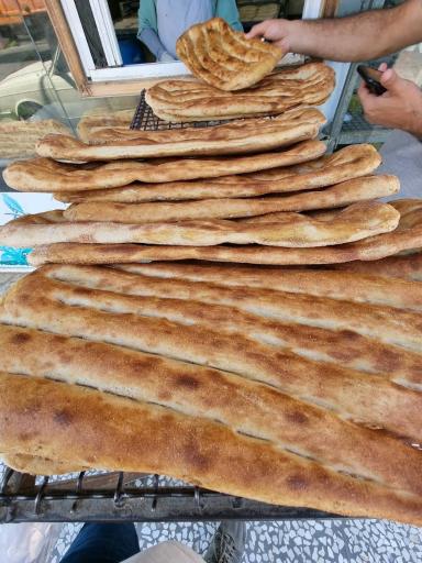 عکس نانوایی بربری و سنگک