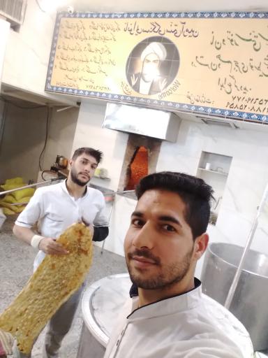 عکس نانوایی بربری و سنگک