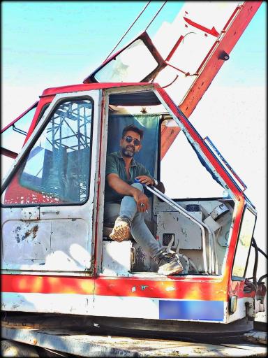 جرثقیل حاج احمد صفری هفتوانی وپسران