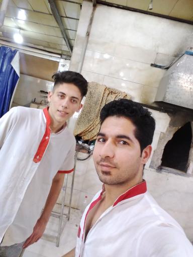 عکس نانوایی بربری و سنگک