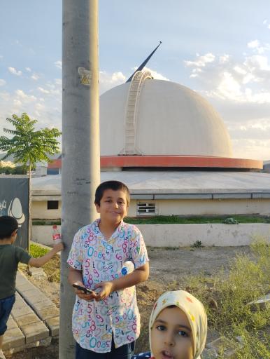 عکس آسمان‌نمای دانشگاه فردوسی انگاریوم