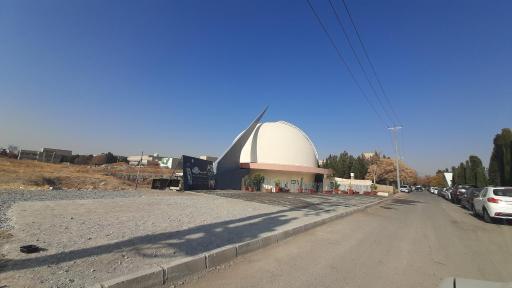 عکس آسمان‌نمای دانشگاه فردوسی انگاریوم