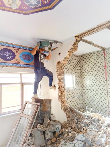 عکس پیمانکاری مجیدی - تخریب ساختمان