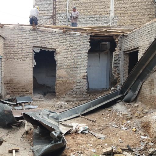 عکس پیمانکاری مجیدی - تخریب ساختمان