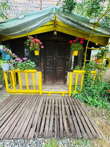 عکس کافه و خونه باغ سینا