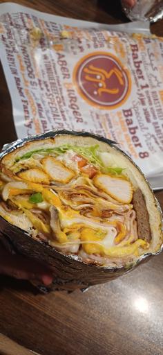 عکس بابر برگر