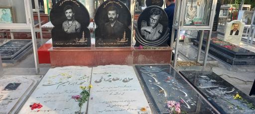 عکس مزار شهید ابراهیم همت