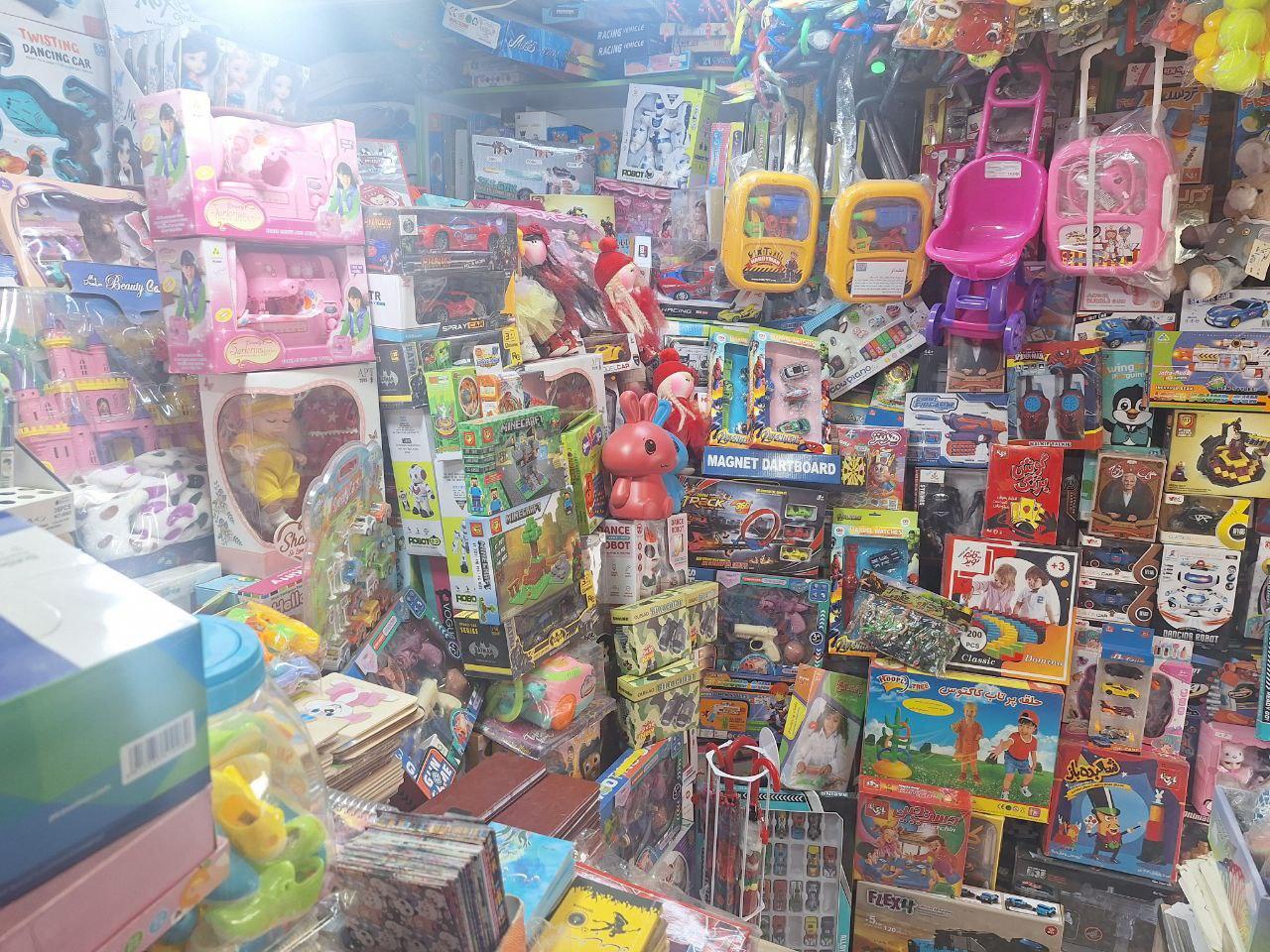 عکس لوازم التحریر و اسباب بازی بهار