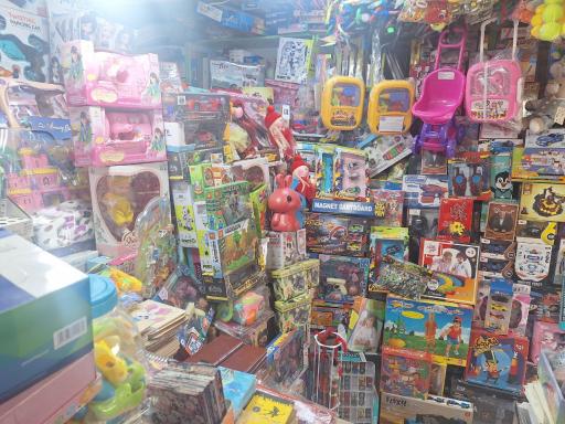 عکس لوازم التحریر و اسباب بازی بهار