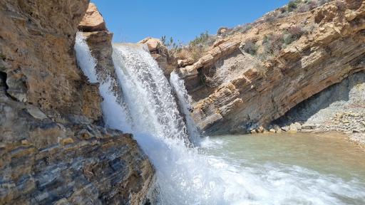 عکس آبشار سه تایی