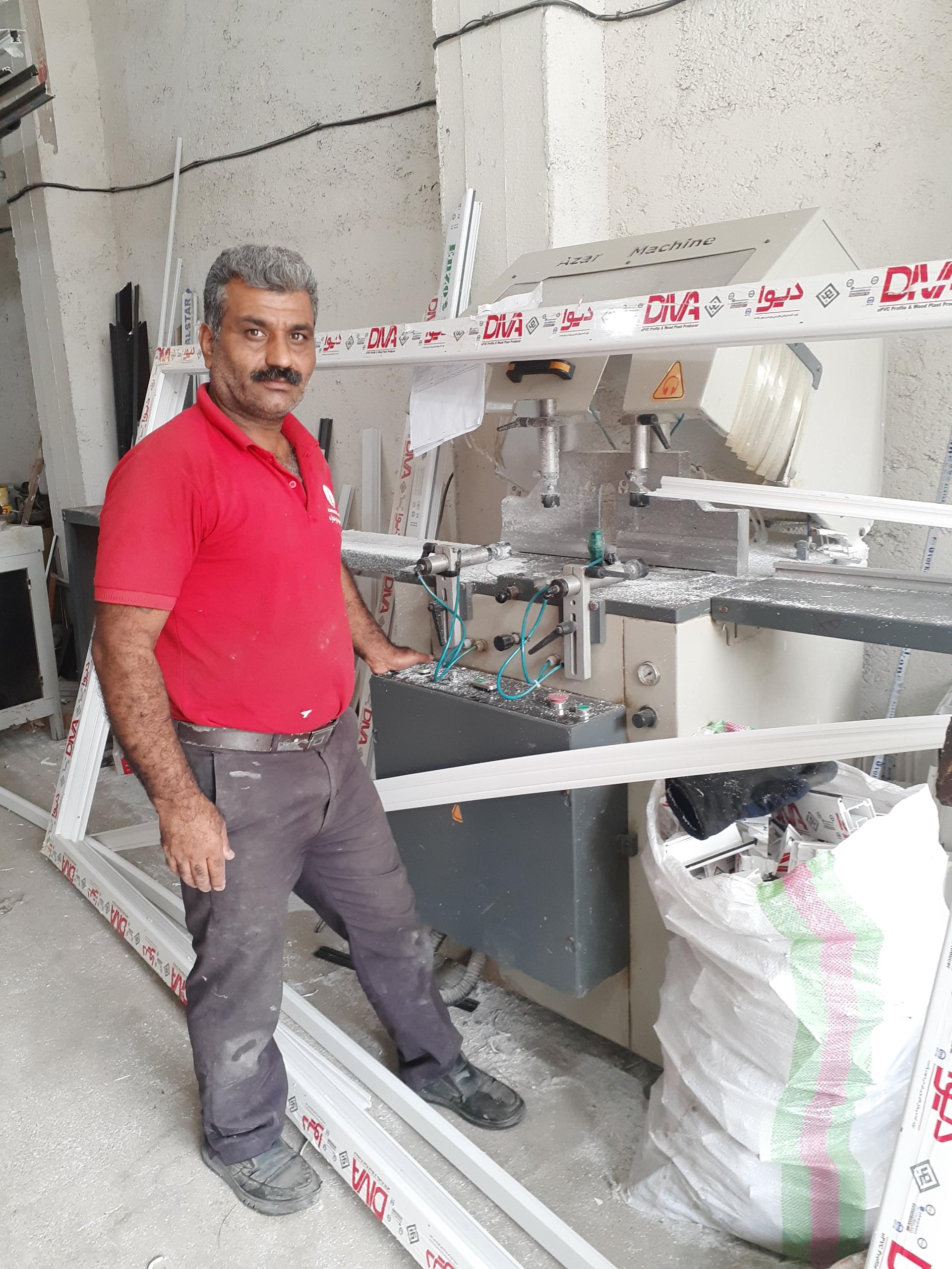 عکس درب و پنجره آلومینیوم و ترمال بریک محسنی