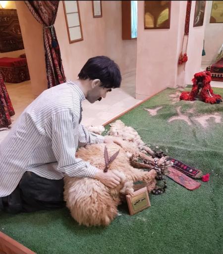 عکس موزه مردم شناسی عشایر آذربایجان