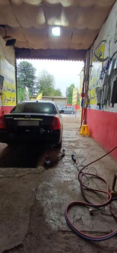 عکس تعمیرگاه اتومبیل علی