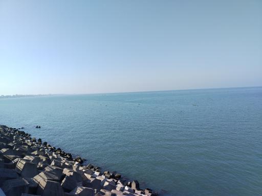 عکس موج شکن انزلی