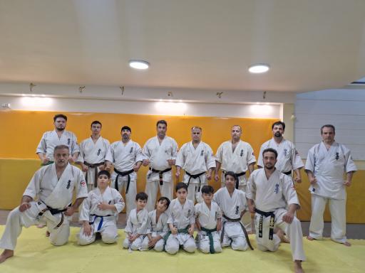 عکس باشگاه کیوکوشین کاراته استاد مجتبی حاجی آبادی 