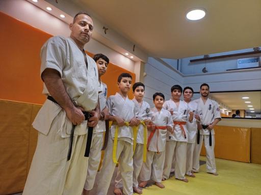 باشگاه کیوکوشین کاراته استاد مجتبی حاجی آبادی 