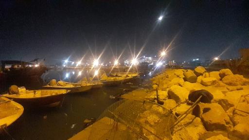 عکس اسکله صیادی جلالی