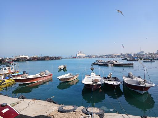 عکس اسکله صیادی جلالی