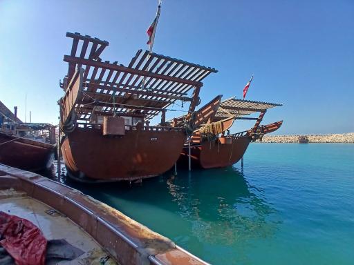 عکس اسکله صیادی جلالی