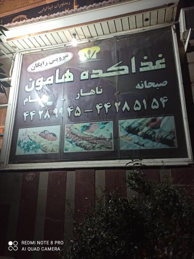 عکس غذاکده هامون