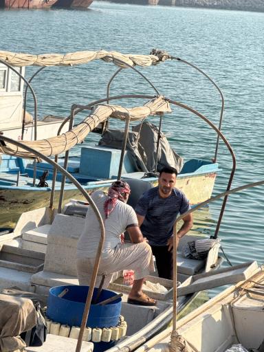 عکس اسکله صیادی جلالی