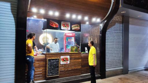 عکس برگر کبابی